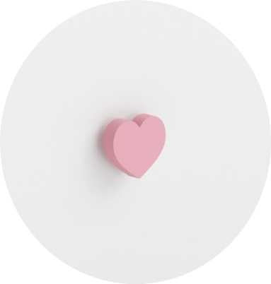 Emi topper - handle pink