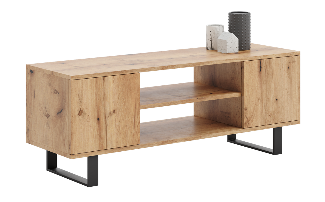 RTV Focus 155 cm - Loft-Stil Eiche Craft