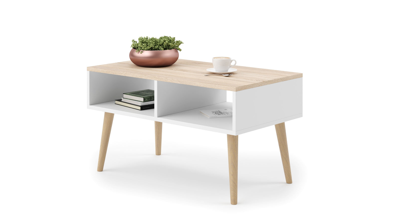 Coffee table white oak sonoma Sandi