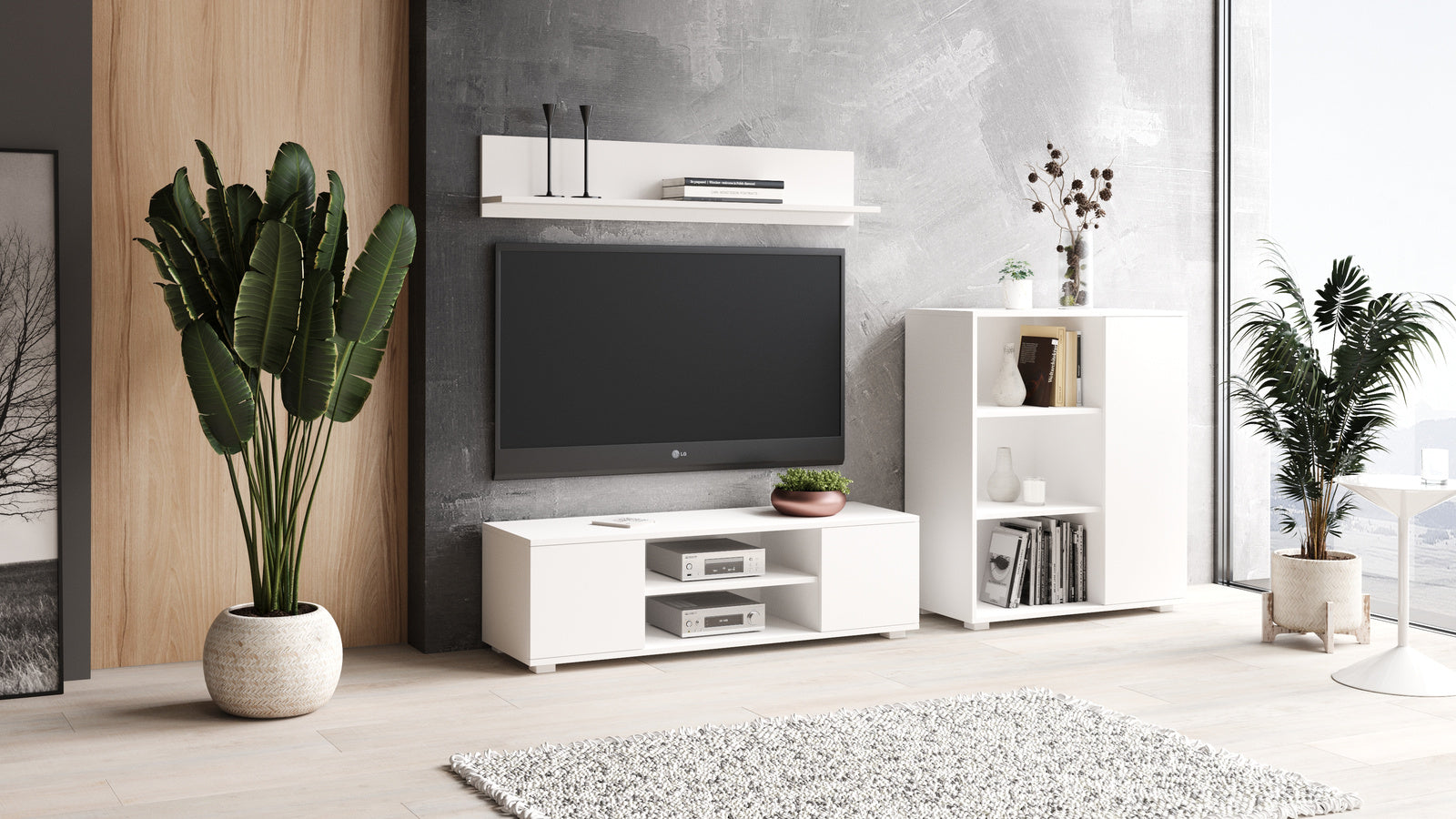 RTV Focus cabinet white