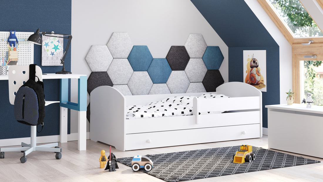 Einzelbett Luk 180x80 mit Schublade