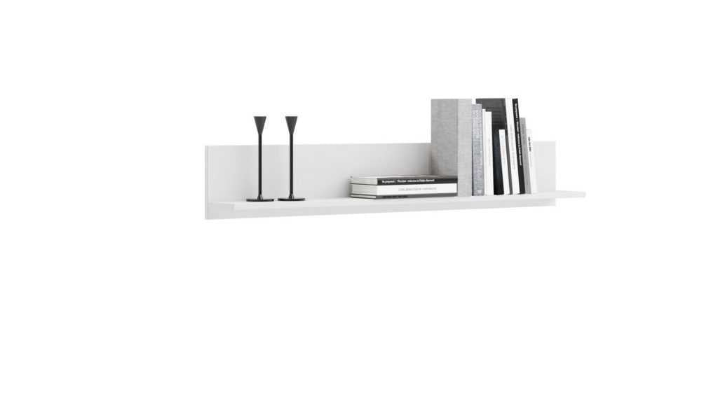 Shelf white 100 cm - white