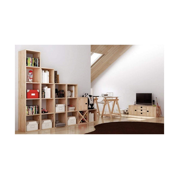Shelves Astigarraga 2x2 Dinamic Pinewood