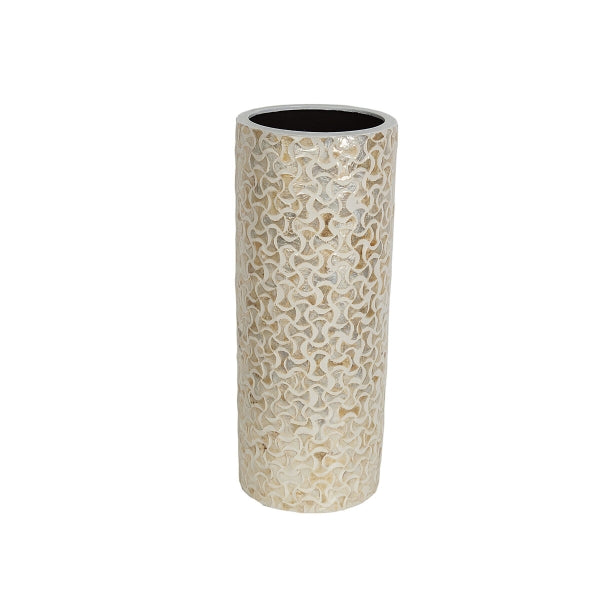 Umbrella stand Romimex White
