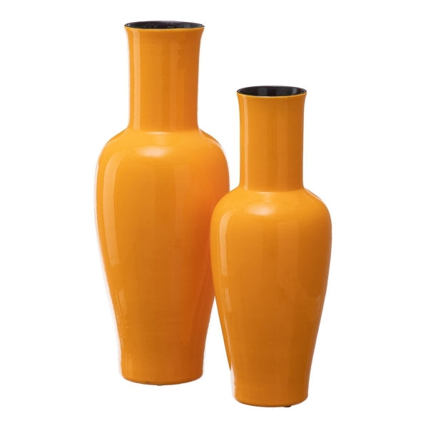 Vase Ceramic Yellow