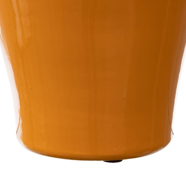 Vase Ceramic Yellow