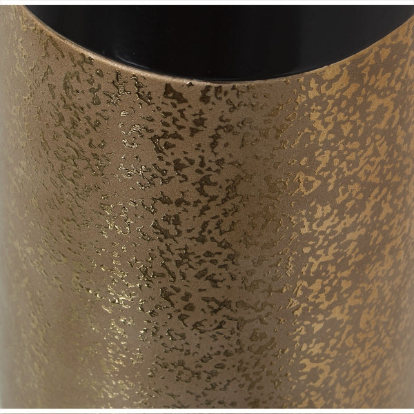 Vase Alexandra House Living Black Golden Ceramic