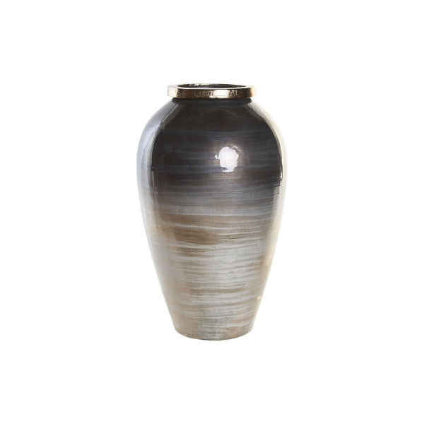 Vase DKD Home Decor Multicolour Aluminium Crystal Modern