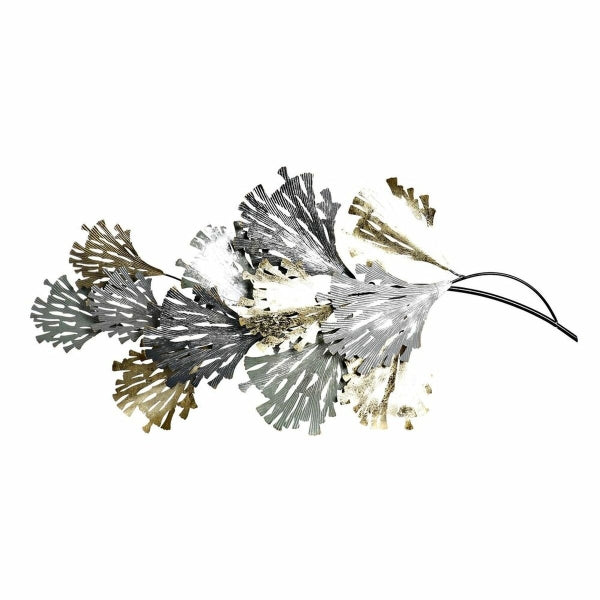 Wall Decoration DKD Home Decor Grey Golden Metal