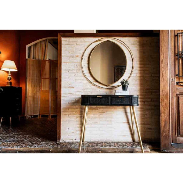 Wall mirror Alexandra House Living Golden