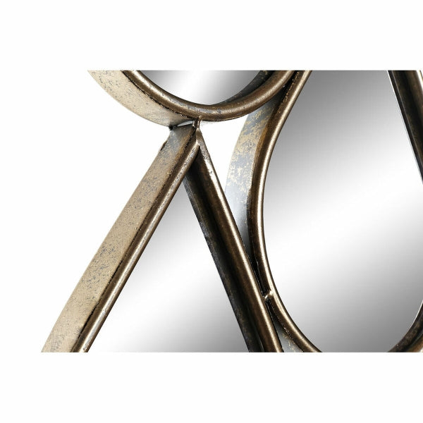 Wall mirror DKD Home Decor Golden Modern Teardrop